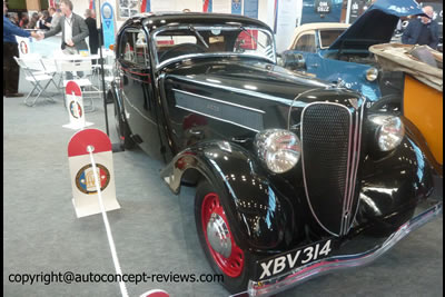 1938 Rosengart Sutosix Super Sept Electric Coupe transformed in electric propulsion during 1940